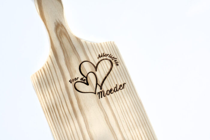 Plank "voor de allerliefste moeder"