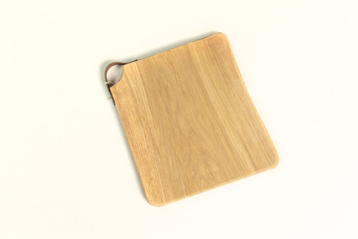 Eikenhouten snijplank 26 x 23 cm