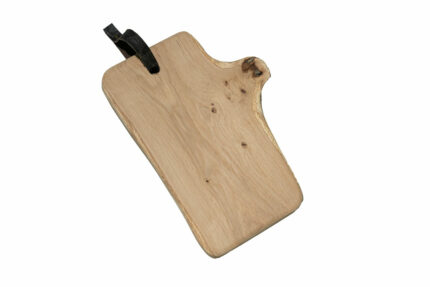 Rustiek eikenhouten snijplank 31 x 17 cm